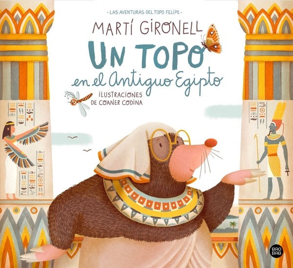Un topo en el Antiguo Egipto "Ilustraciones de Coaner Codina"