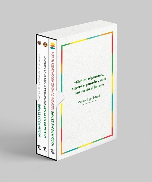 Estuche Marian Rojas Estapé "Cómo hacer que te pasen cosas buenas + Encuentra tu persona vitamina + Recupera tu mente, reconquista tu vida"
