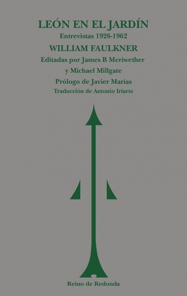 León en el jardín "(Entrevistas 1926-1962)"