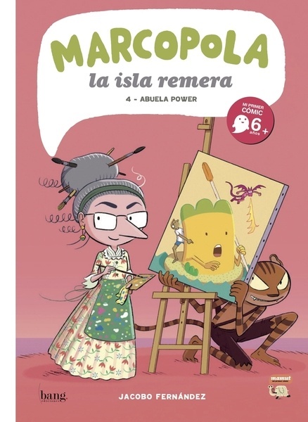 Marcopola 4, la isla remera "Abuela power"