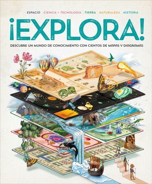 ¡Explora! "Descubre un mundo de conocimiento con cientos de mapas y diagramas"