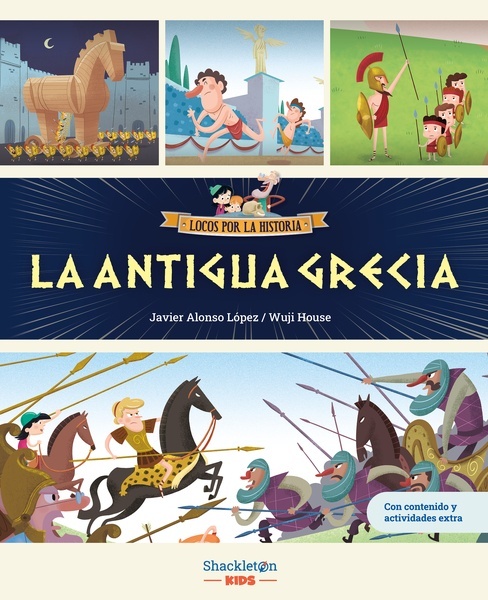 La Antigua Grecia "Únete a Carmen, Marco y el abuelo, y descubre la historia explicada como si fuera un cuento para niños y niñas."