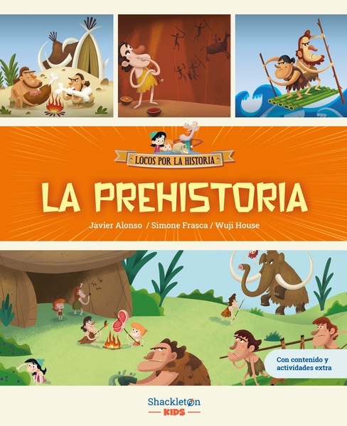 La prehistoria "Únete a Carmen, Marco y el abuelo, y descubre la historia explicada como si fuera un cuento para niños y niñas."