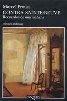 Contra Sainte-Beuve "Recuerdos de una mañana"