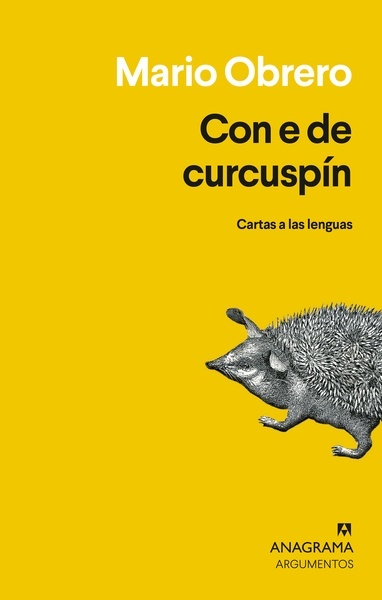 Con e de curcuspín "Cartas a las lenguas"