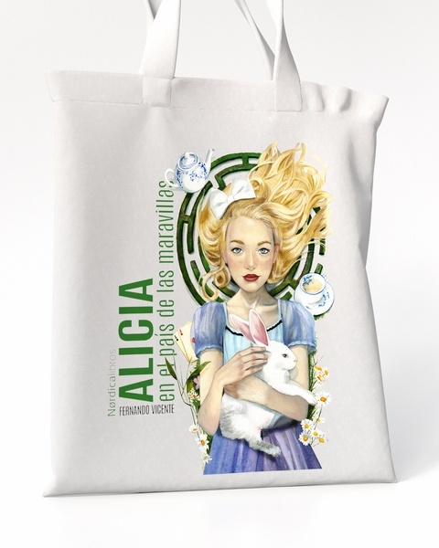Bolsa Alicia en el país de las amravillas