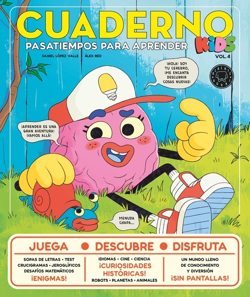 Cuaderno KIDS vol. 4 "Pasatiempos para aprender"