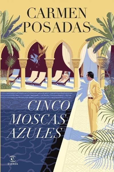 Cinco moscas azules