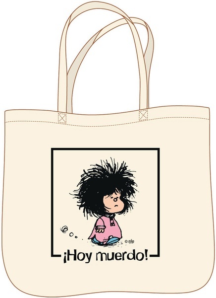 Bolsa Mafalda. ¡Hoy muerdo!
