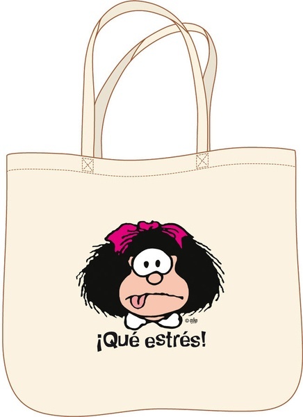 Bolsa Mafalda. ¡Qué estrés!